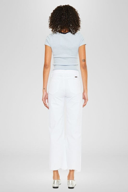 KanCan: Sweet Valley (White) Dad Jeans