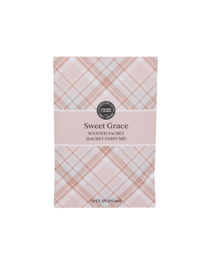 Sweet Grace Pink Plaid Scented Sachet