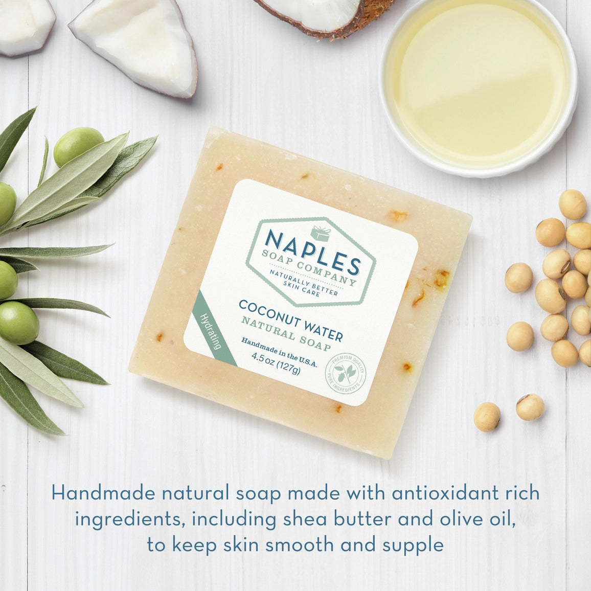 Naples Soap Co.: Coconut Water Natural Soap