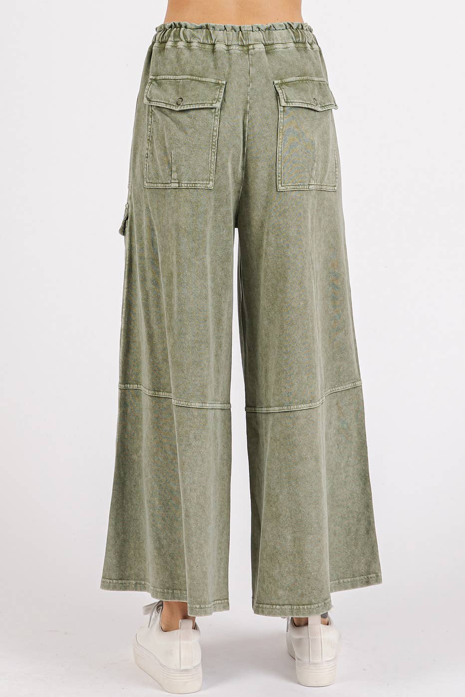 Tall Tales (Olive) Mineral Wash Pants