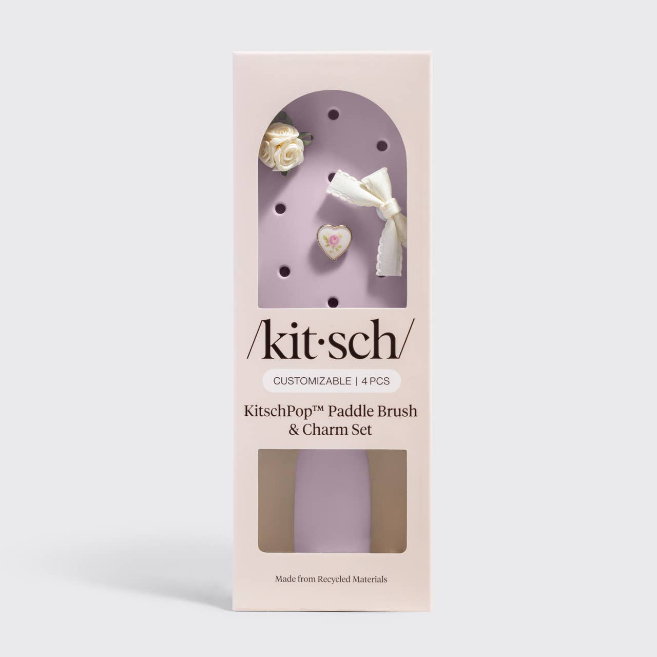 KitschPop™️ Paddle Brush - Soft Violet