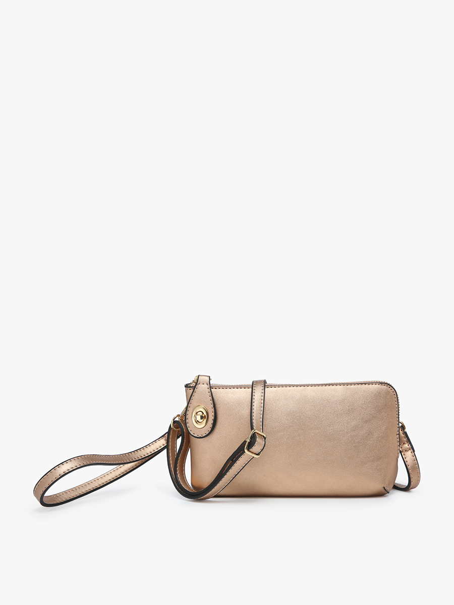 Kendall (Penny) Crossbody/Wristlet w/ Twist Lock