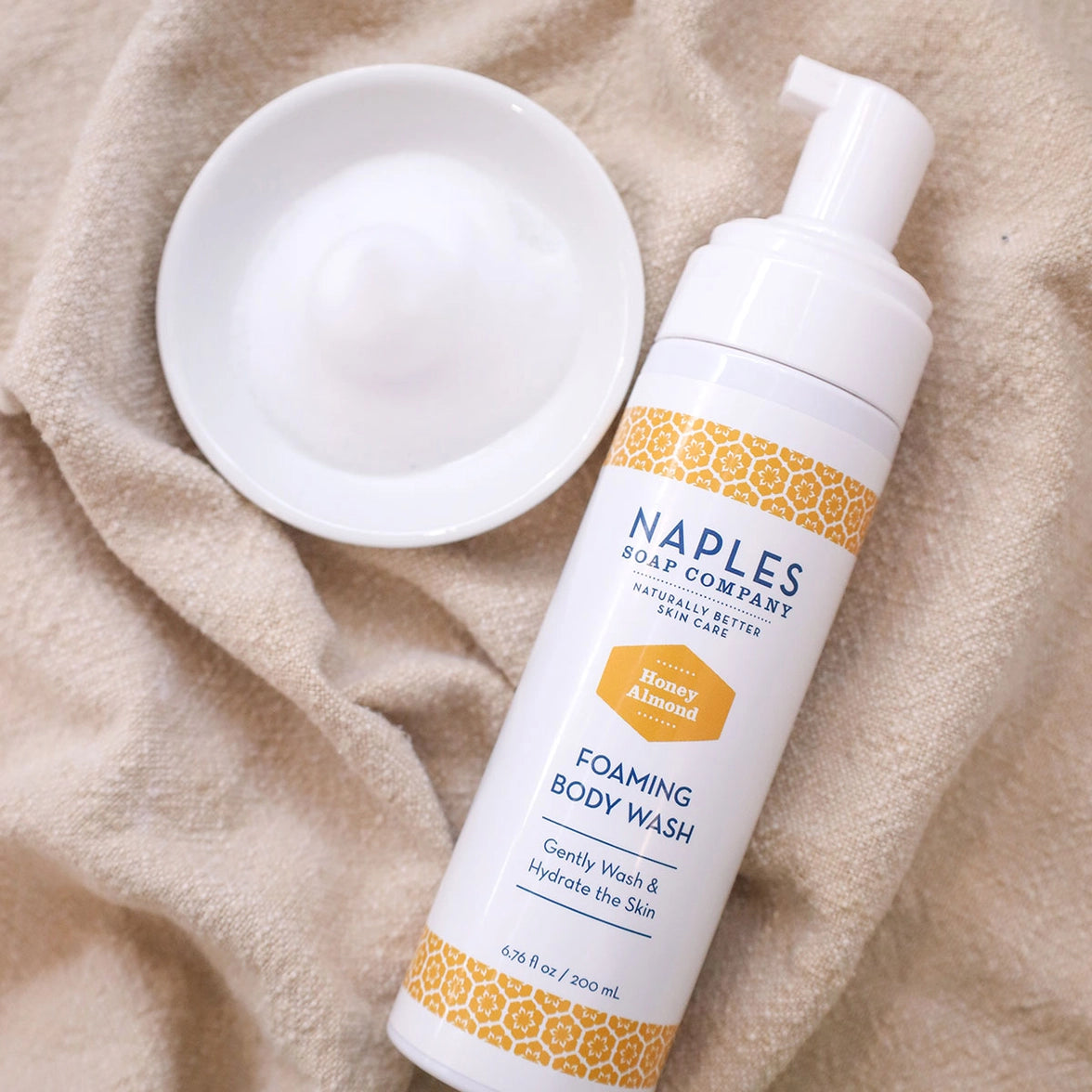 Naples Soap Co.: Honey Almond Foaming Body Wash