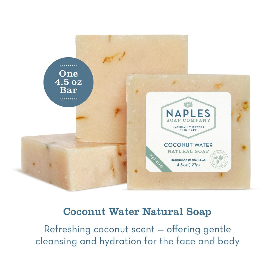 Naples Soap Co.: Coconut Water Natural Soap