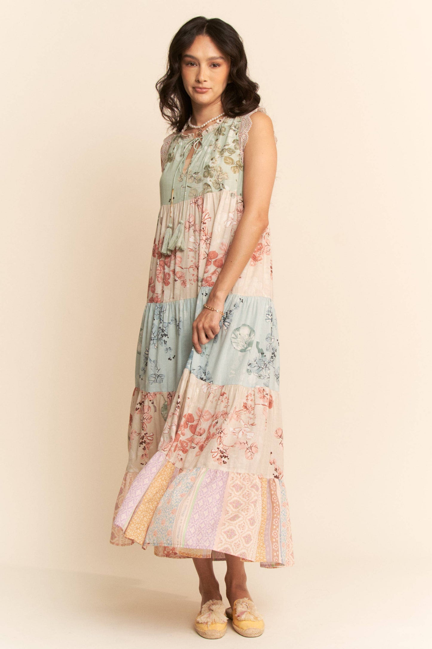 Floral Dream Boho Floral Maxi Dress