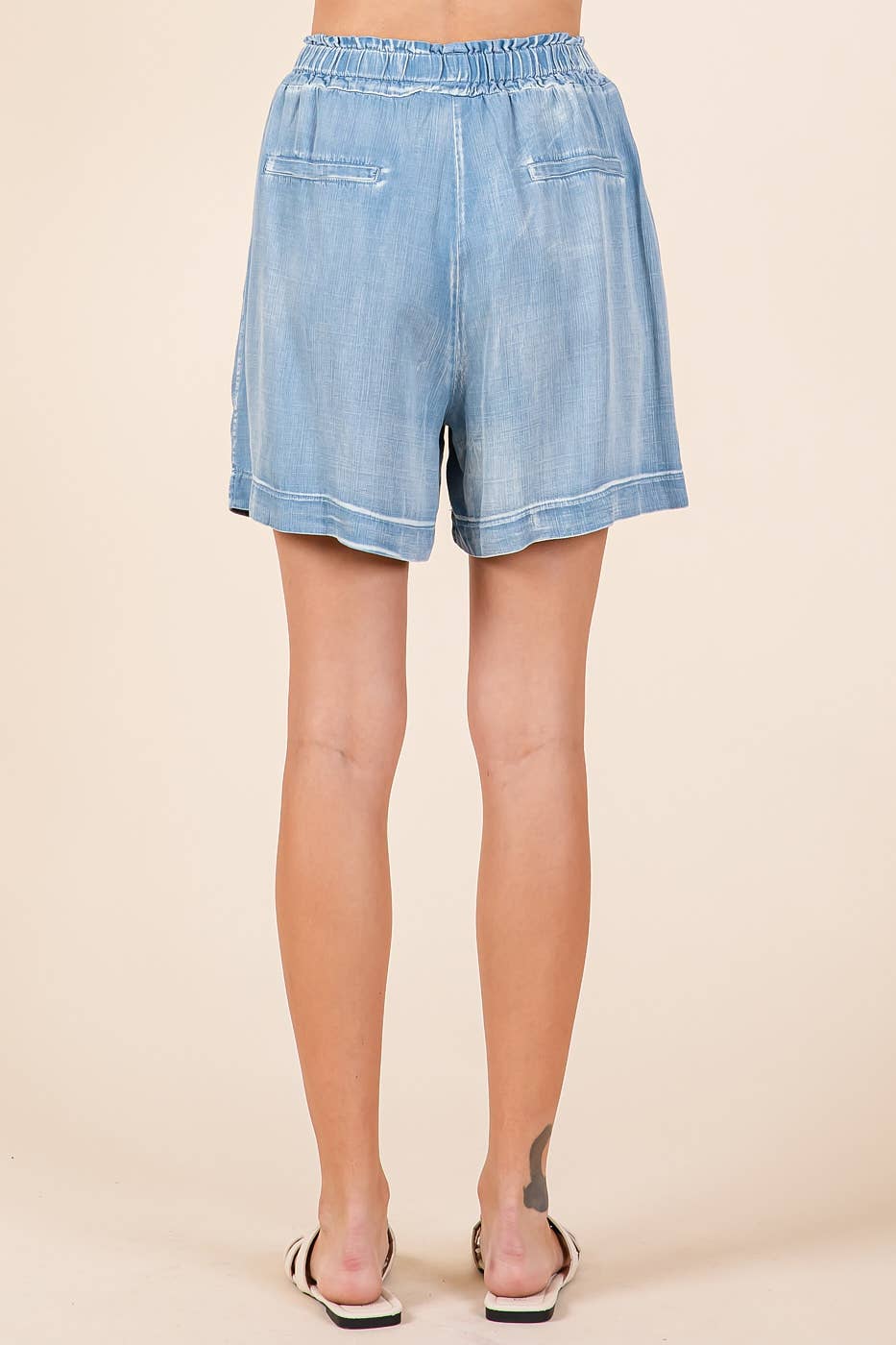 Craving Sunshine Tencel Denim Shorts