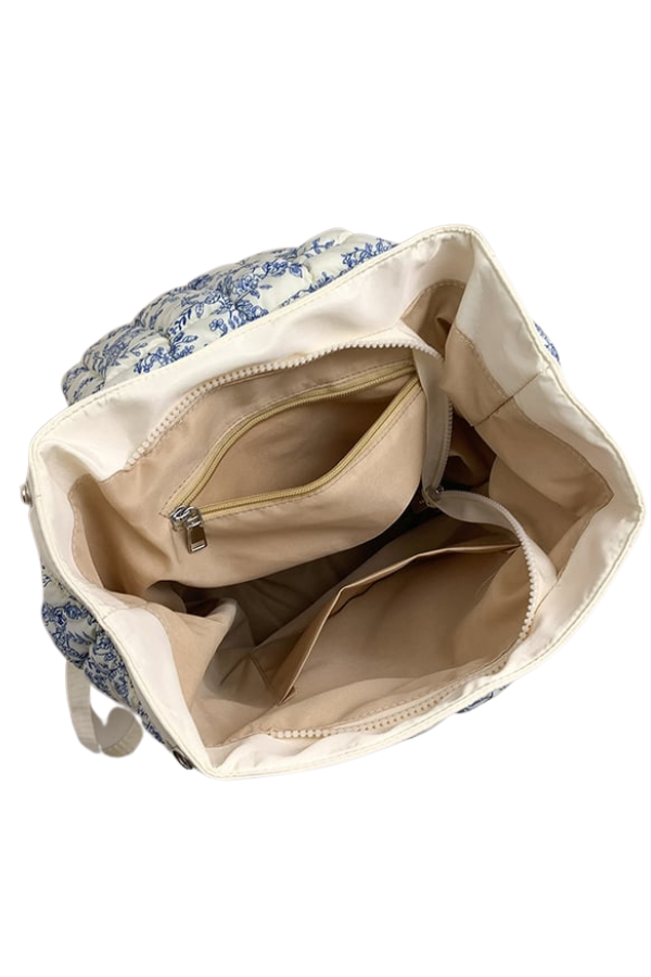 Bexleigh Green Vintage Floral Backpack