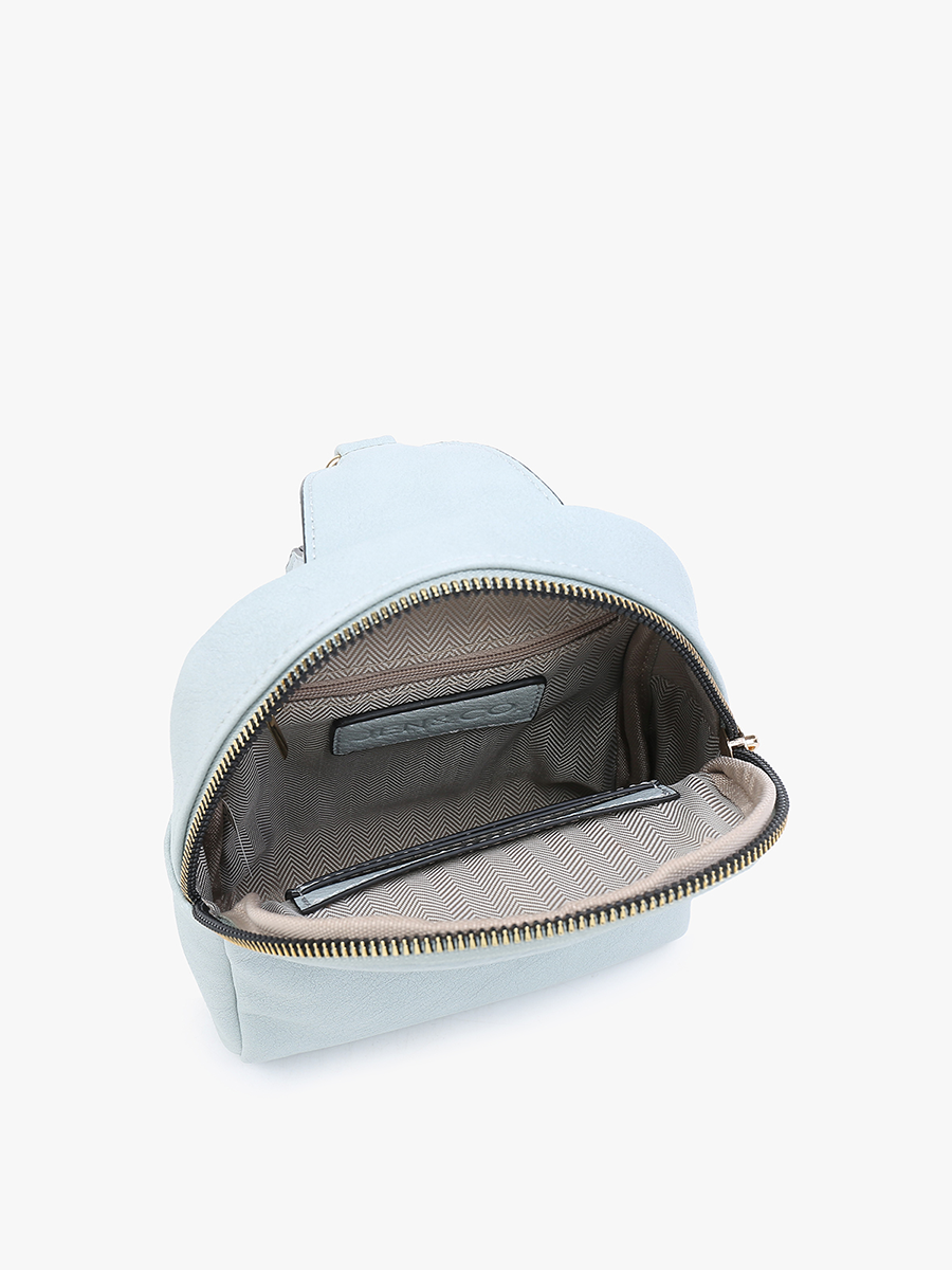 Ellen (Jade) Sling Bag w/ Guitar Strap