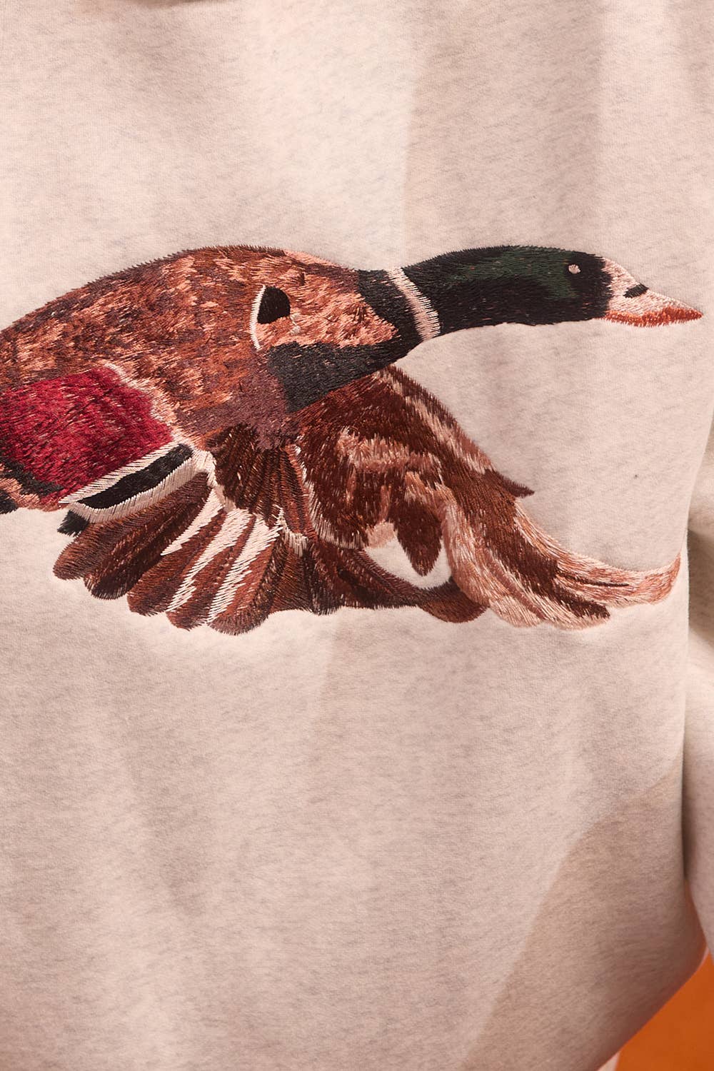 Mallard Memoir Embroider Mock Neck