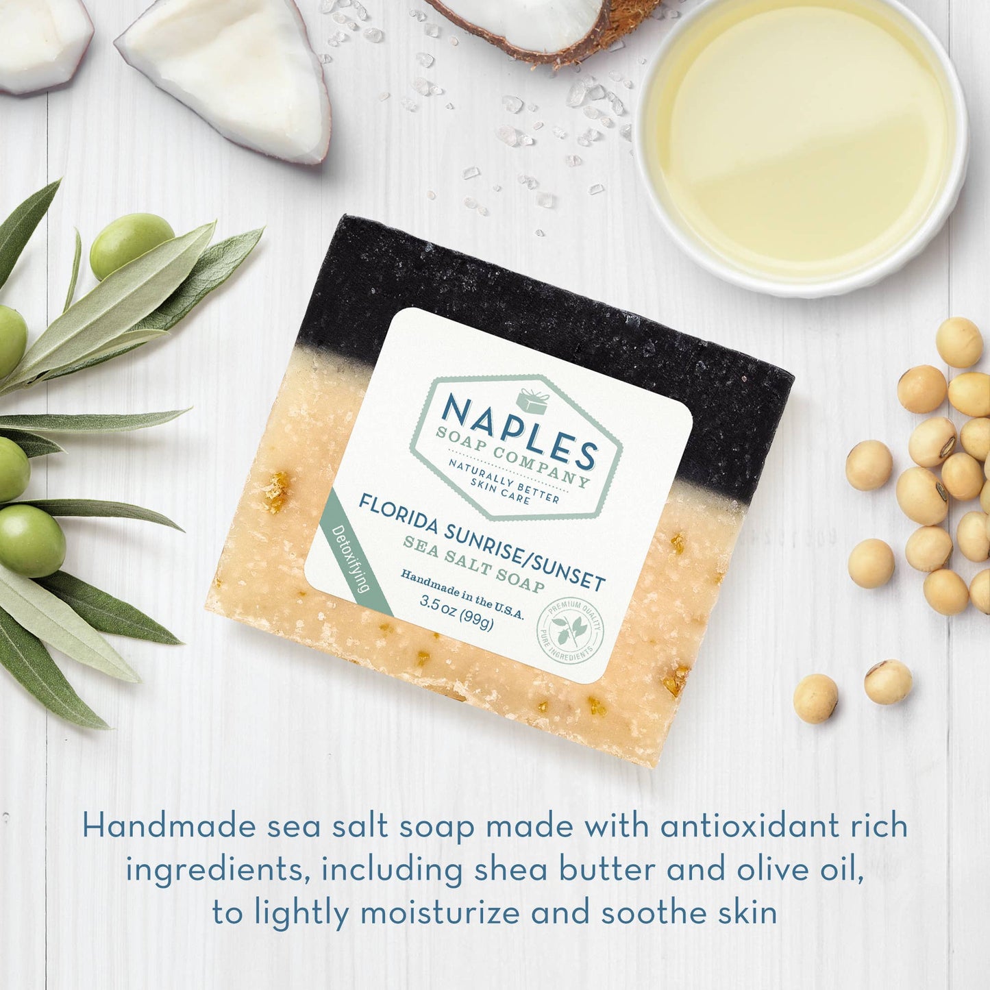 Naples Soap Co.: Florida Sunrise/Sunset Sea Salt Soap