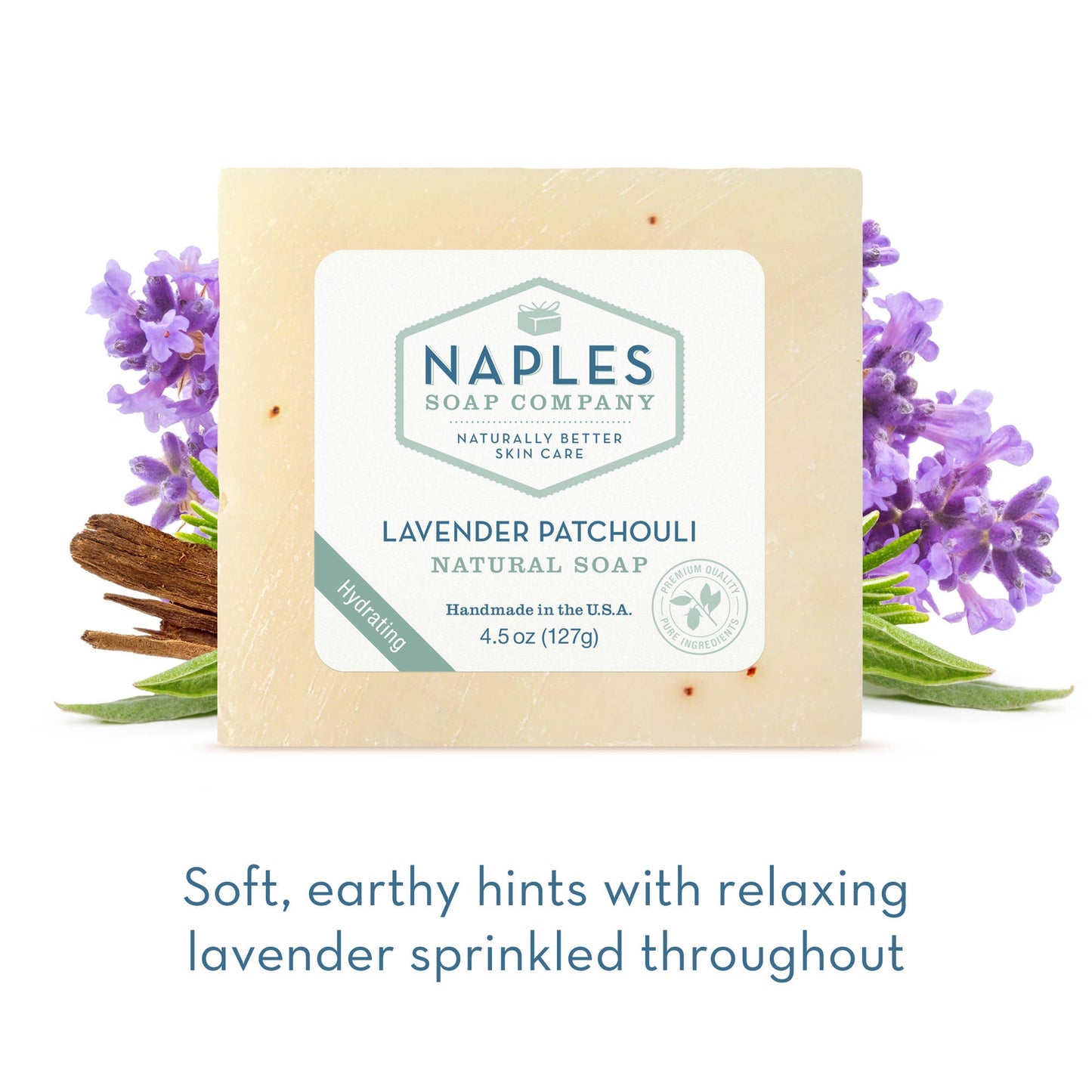 Naples Soap Co.: Lavender Patchouli Natural Soap