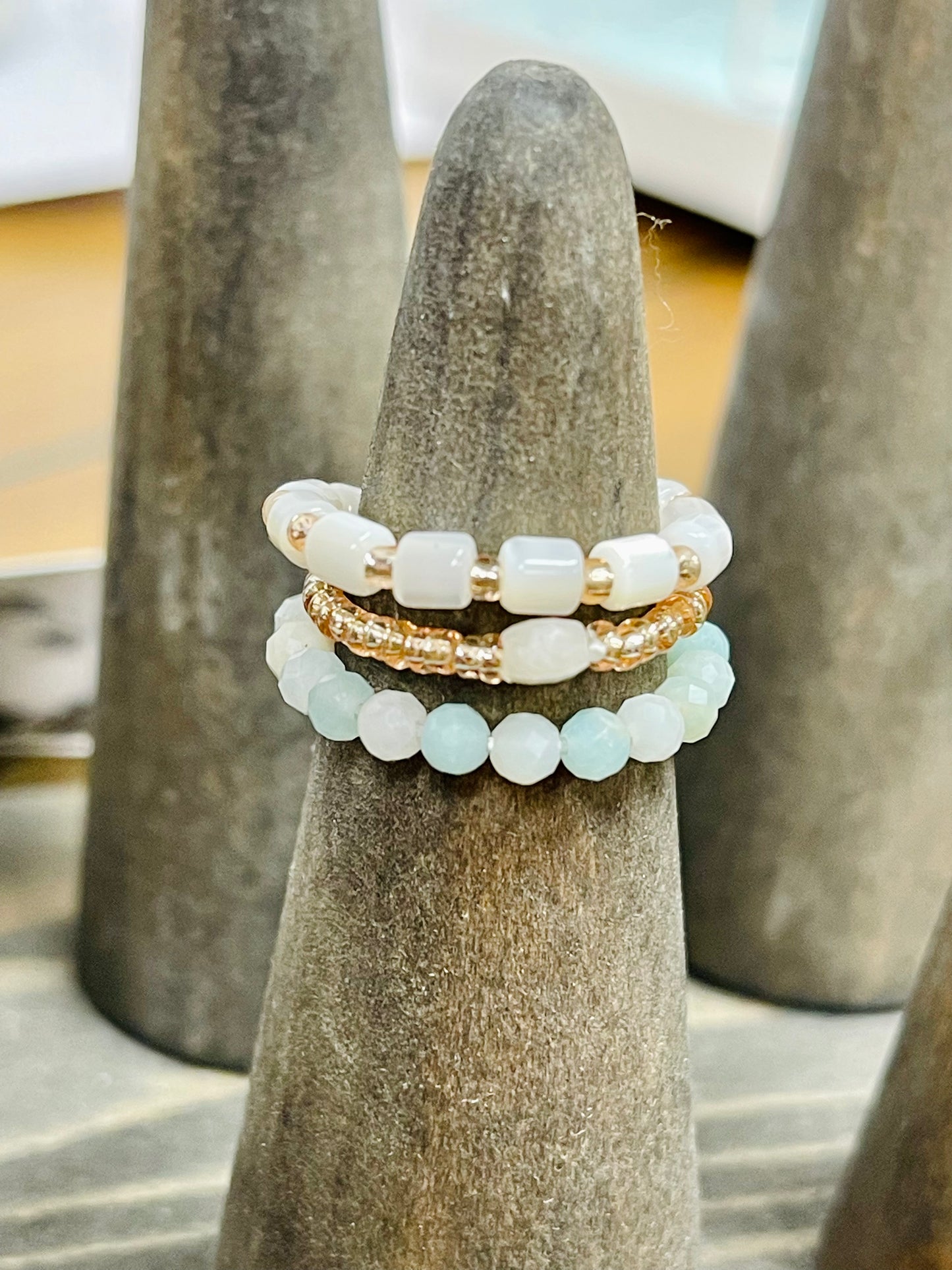 Set Of 3 Stretch Rings