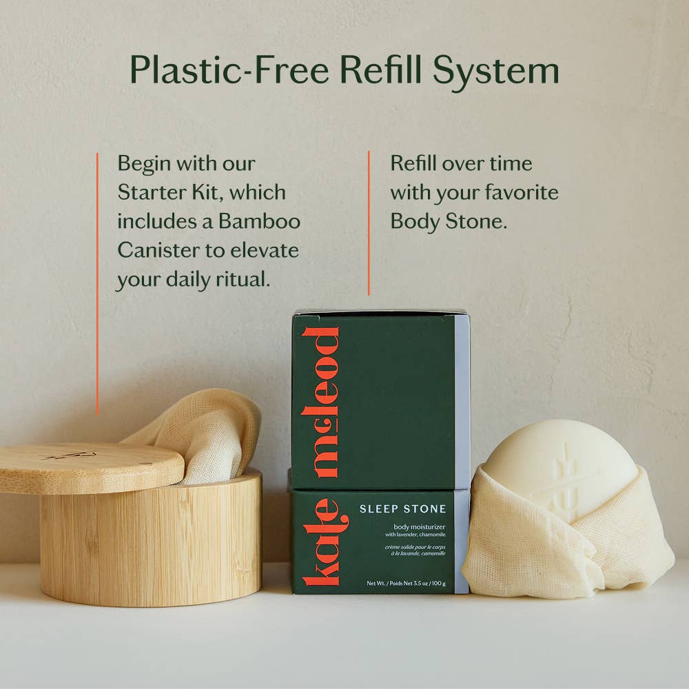 Kate McLeod: Sleep Stone | Starter Kit Deep Moisturizing Lotion Bar