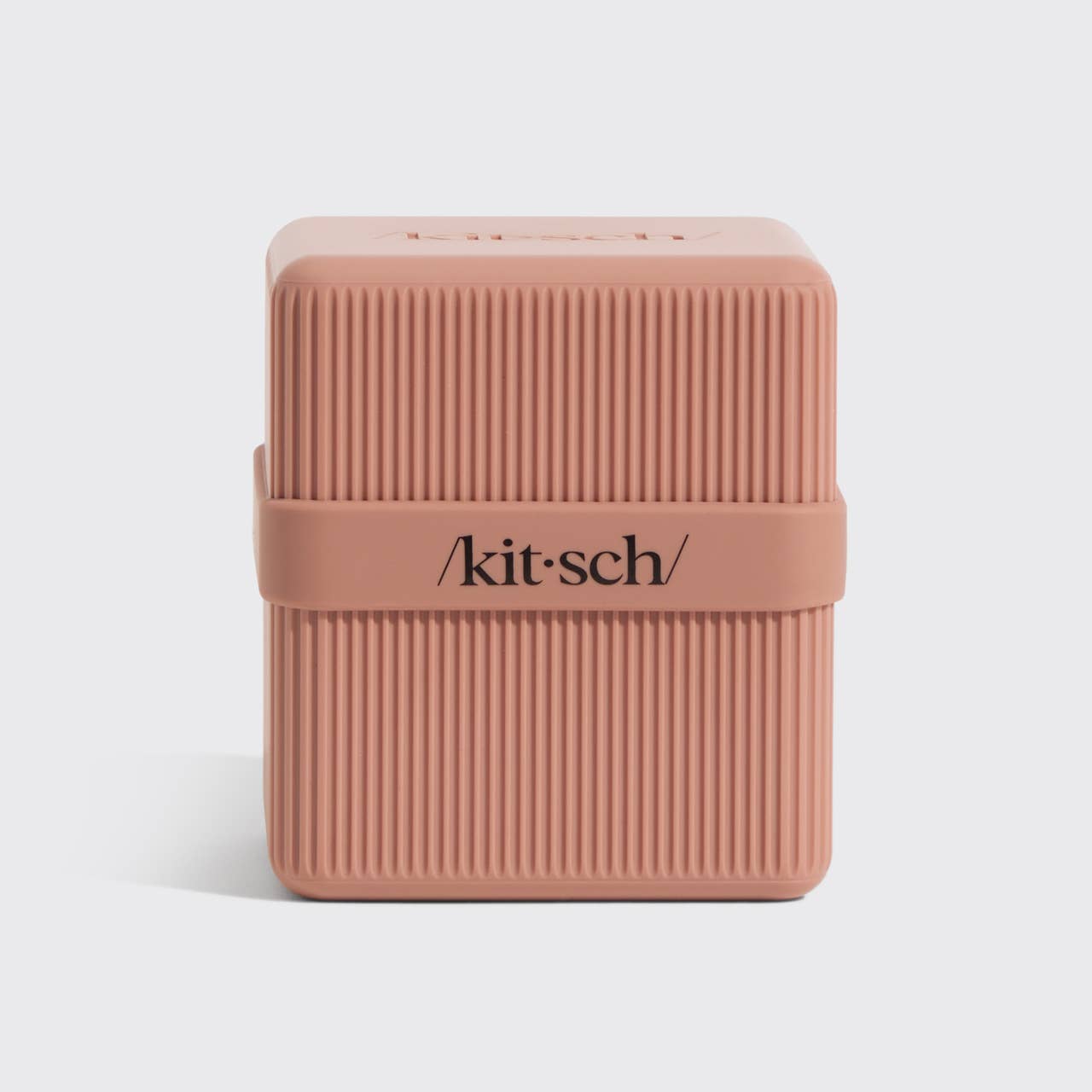 Kitsch 2-Compartment Travel Case - Terracotta