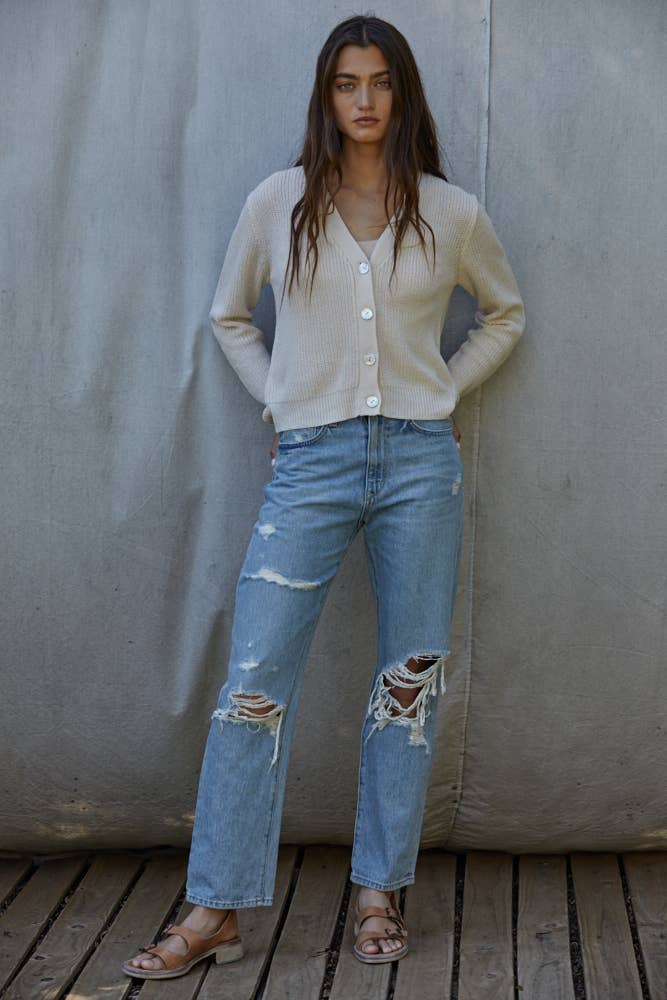 Cottonwood Creek (Cream) Cardigan