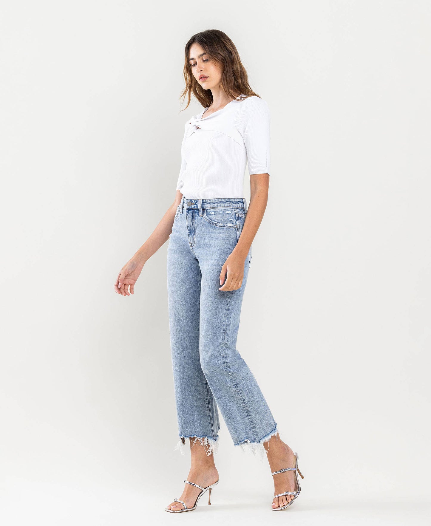 Vervet: 1990's Crop Dad Jeans