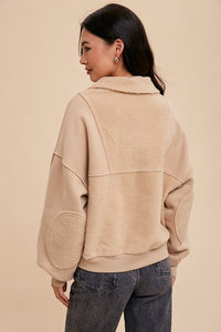Total Comfort (Natural) Zip Pullover