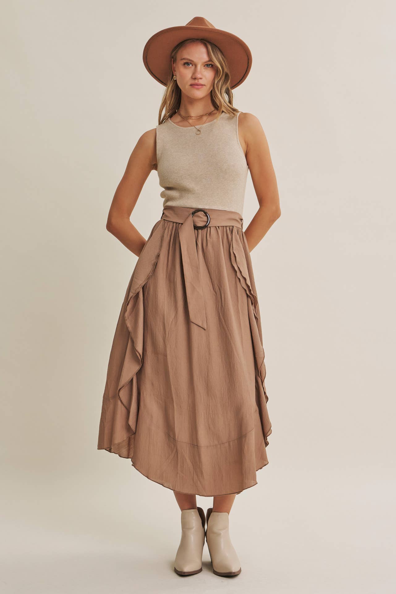 Rustic Weekend Twofer Maxi Dress