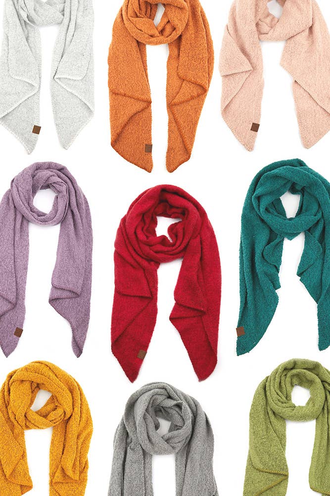 C.C Super Soft Bias Cut Scarf