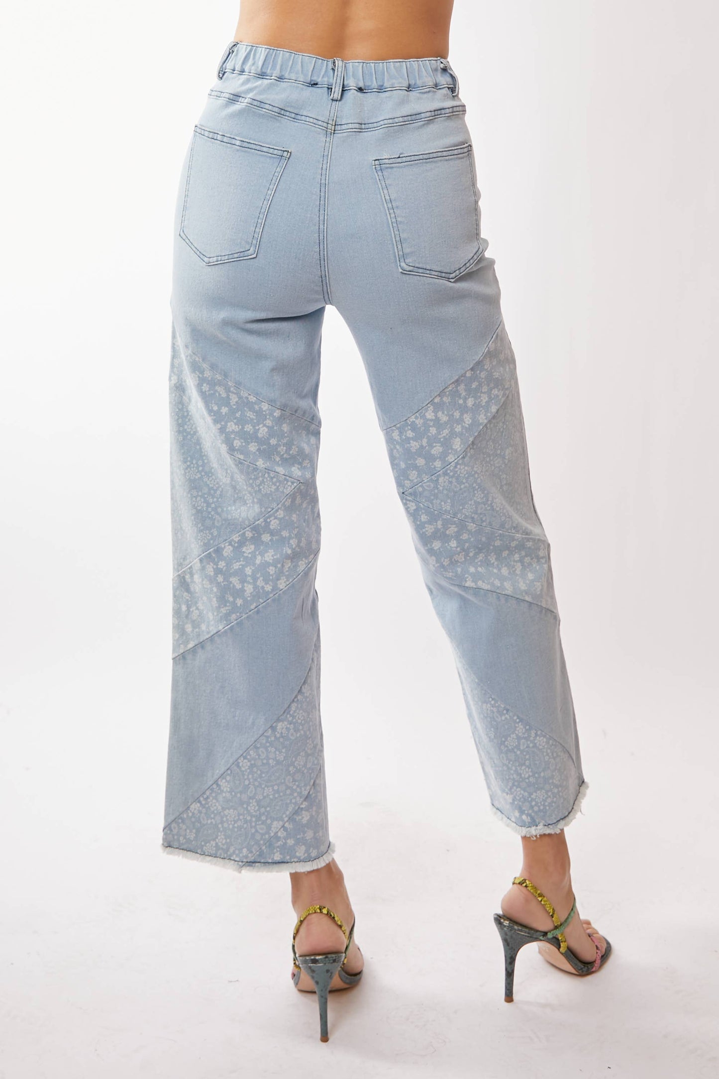 Paisley Perfection Wide Leg Jeans