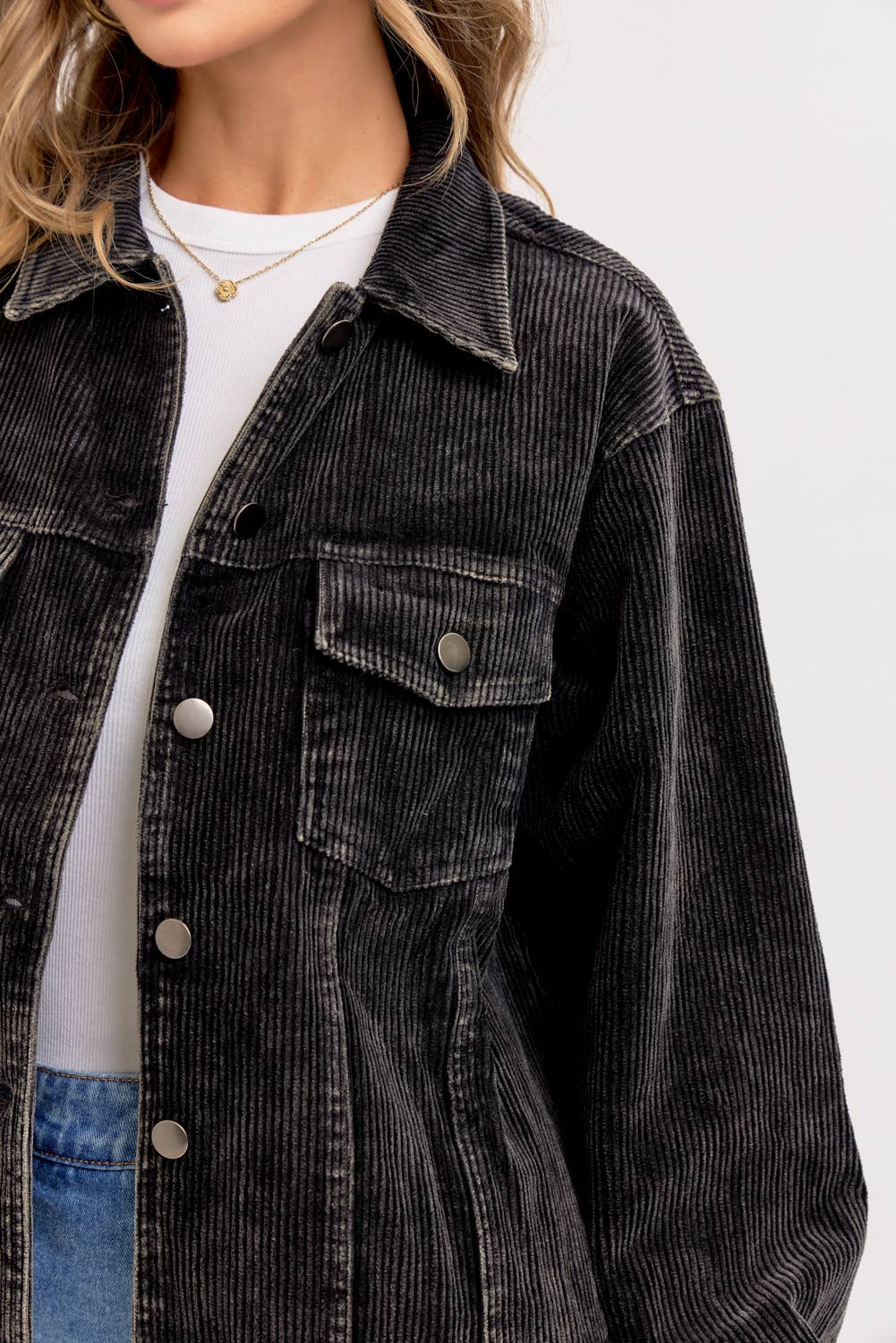 Wild West (Black) Corduroy Jacket