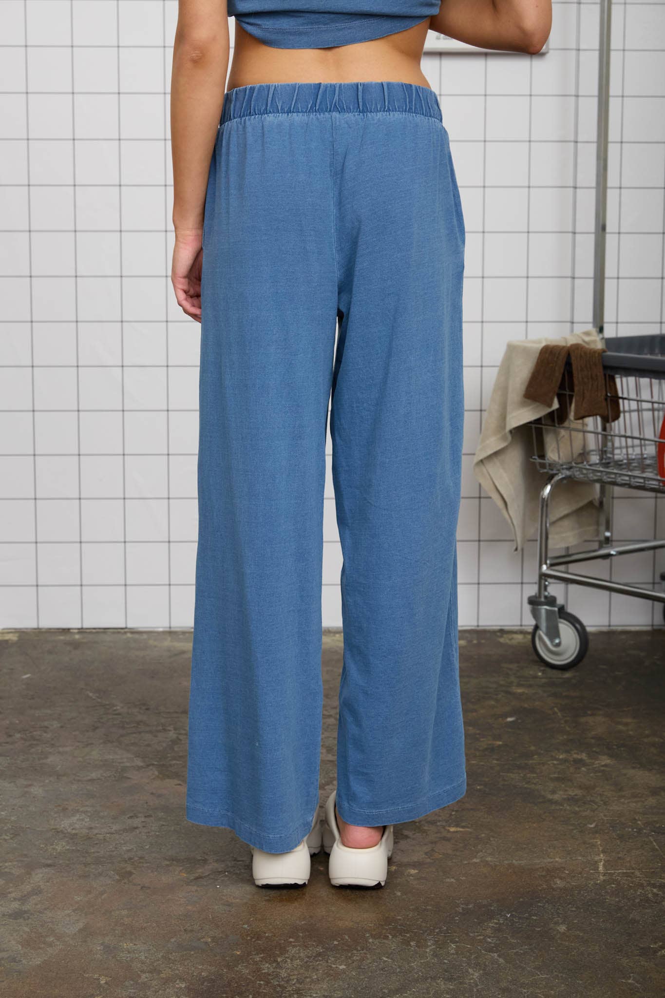 Lounge About (Dk Blue) Knit Pants