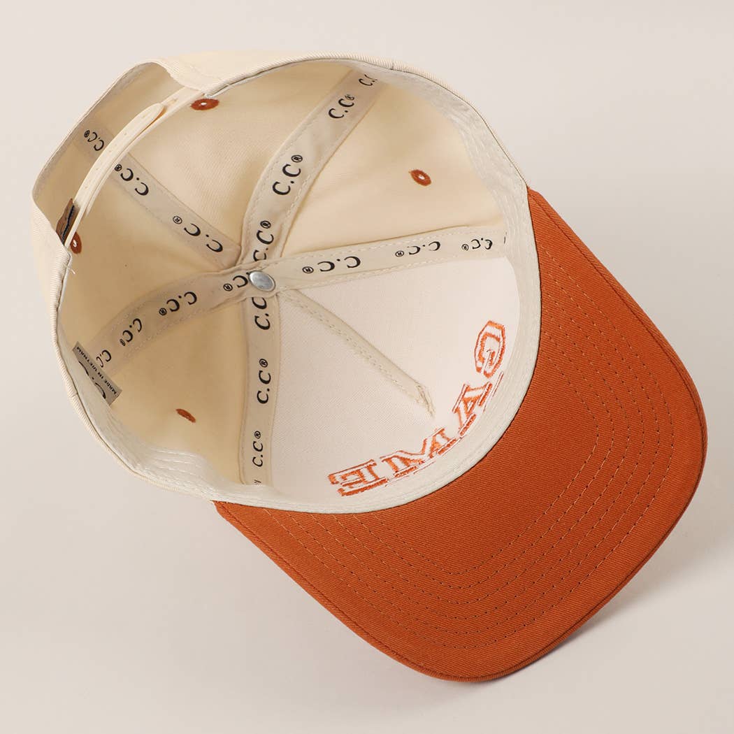 Game Day (Royal) Embroidered Two-Tone Hat