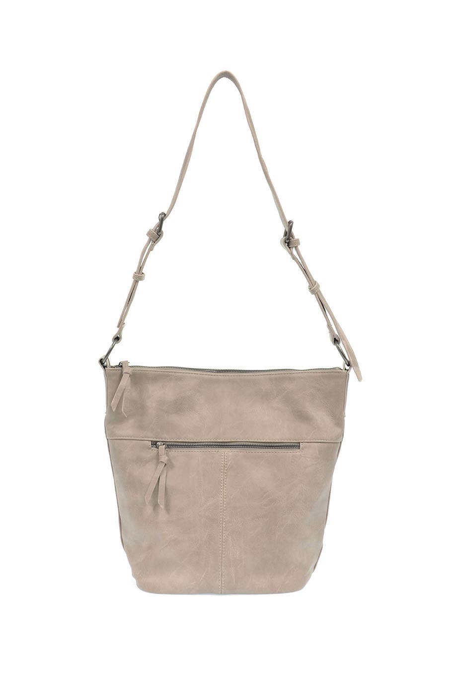 Nori (Flax) Crossbody Bucket Bag