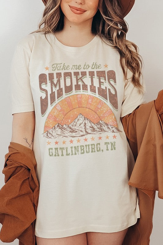 Smokies (Vtg. White) Oversized Tee