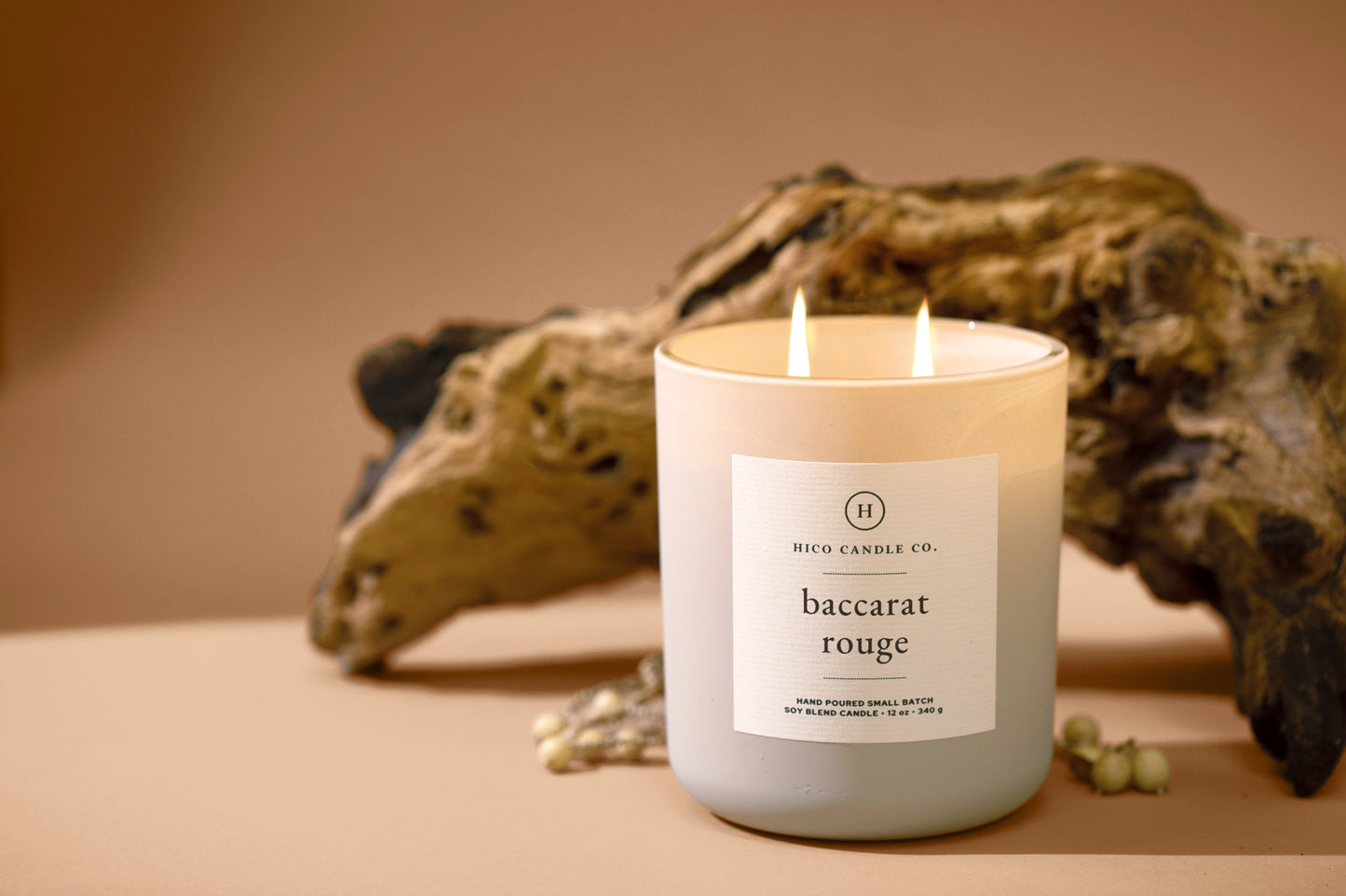 Baccarat Rouge Double Wick Candle
