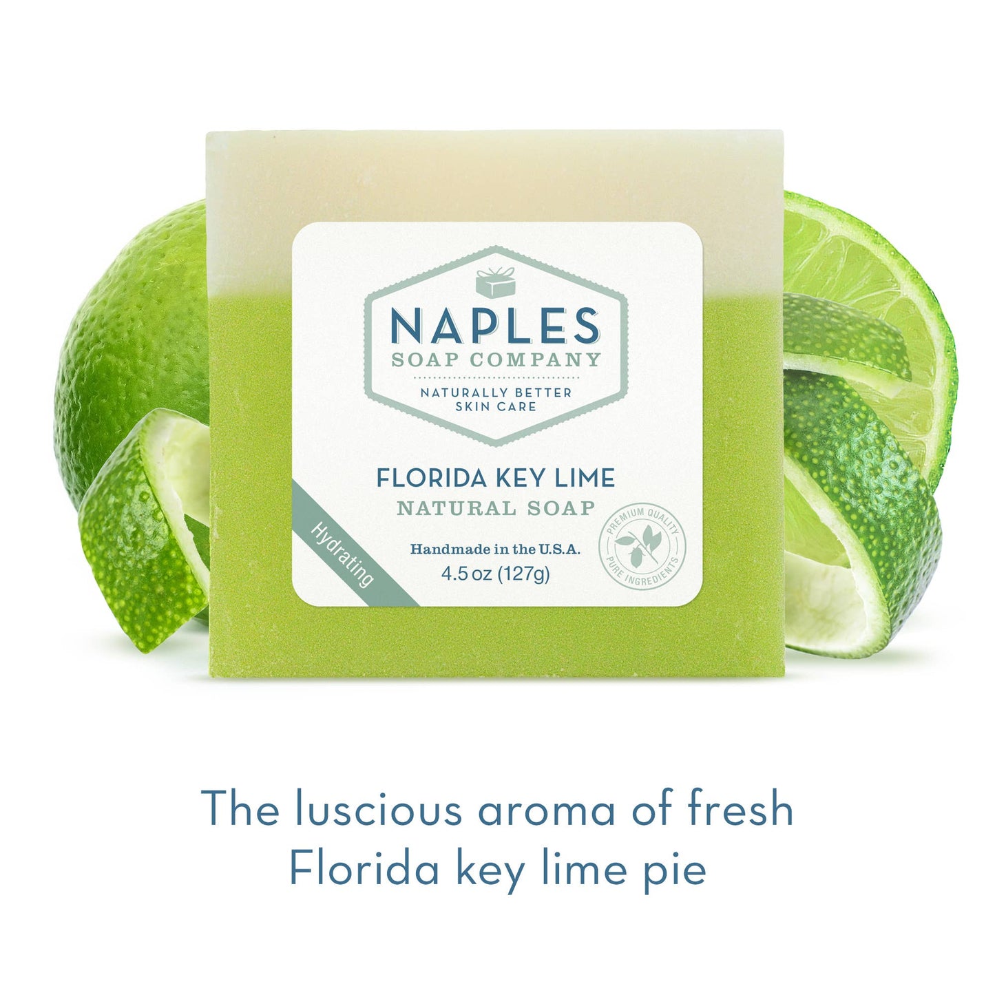 Naples Soap Co.: Florida Key Lime Natural Soap