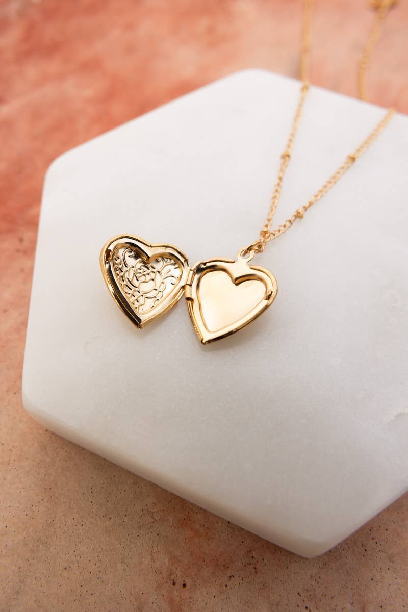 Close To My Heart Locket Layered Necklace