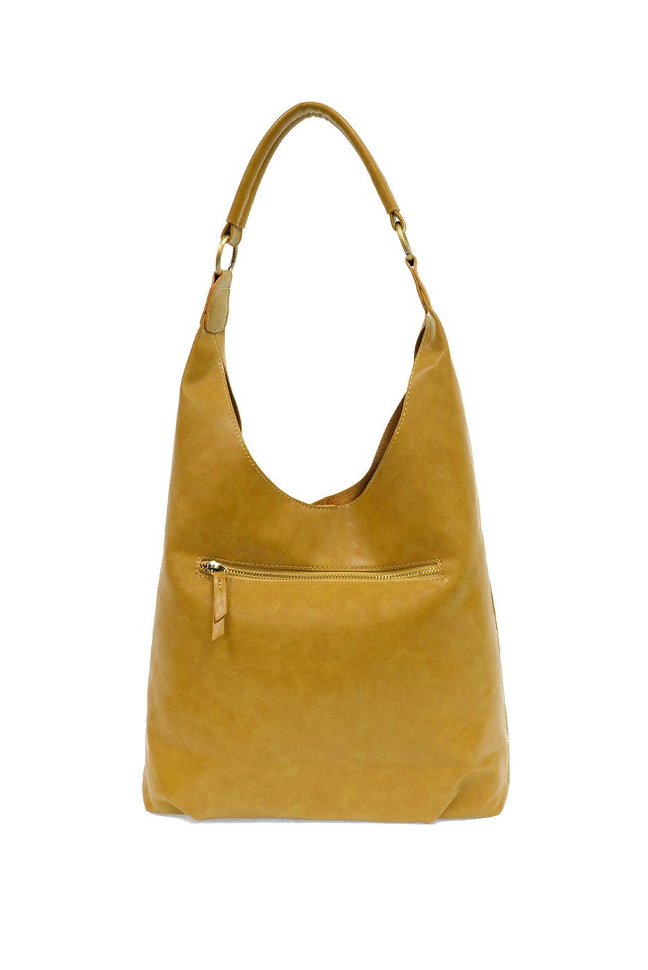 Dani (Saffron) Vegan Leather/Suede Hobo