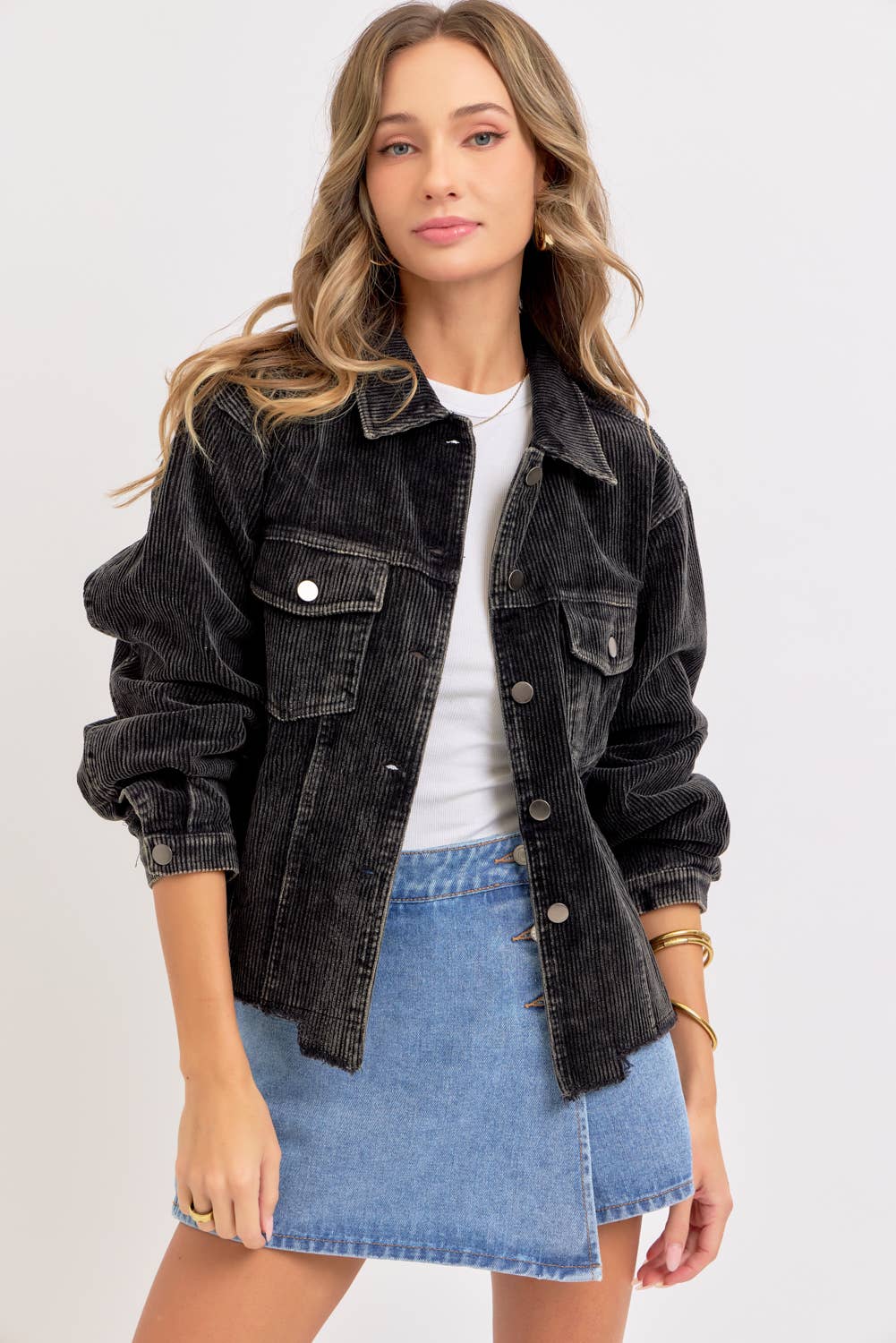 Wild West (Black) Corduroy Jacket