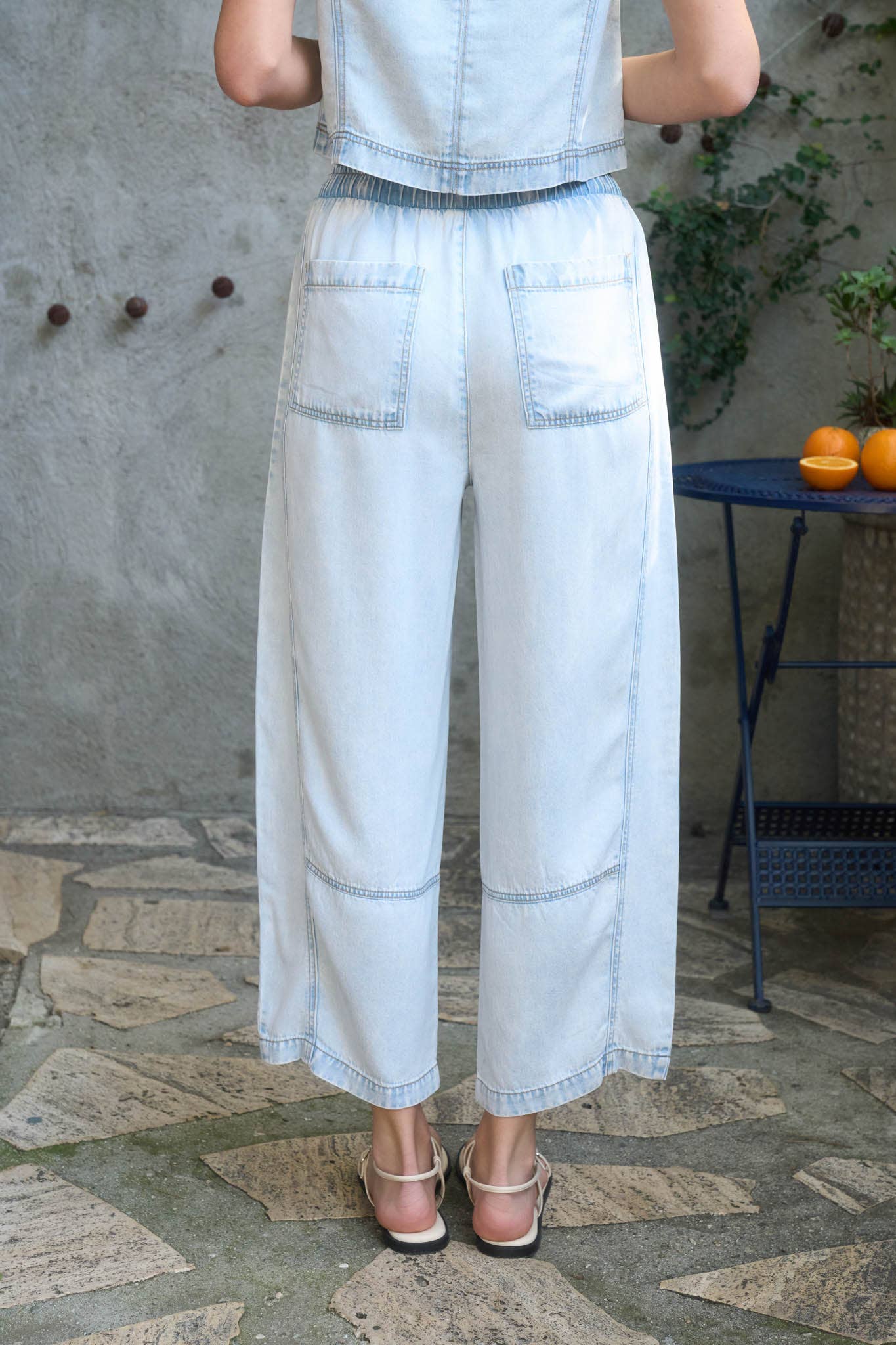 East To West Tencel Denim Pants
