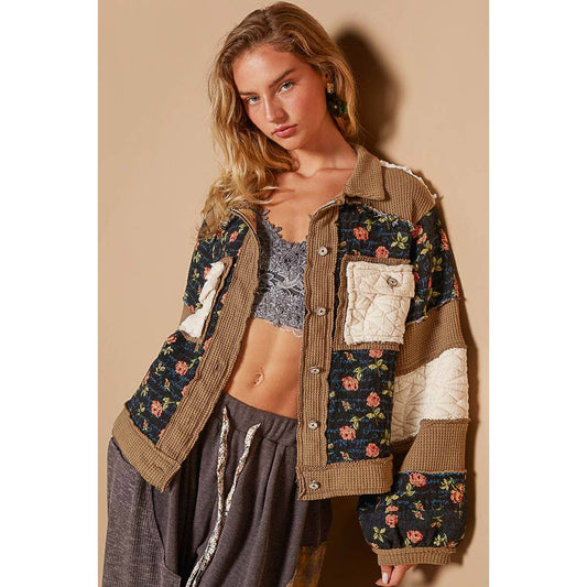 Fancy This Vintage Jacquard Block Jacket