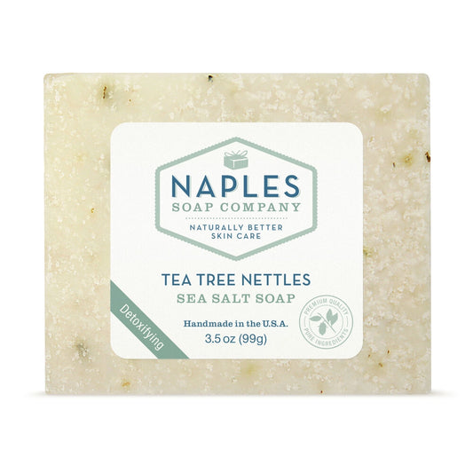 Naples Soap Co.: Tea Tree Nettles Sea Salt Soap