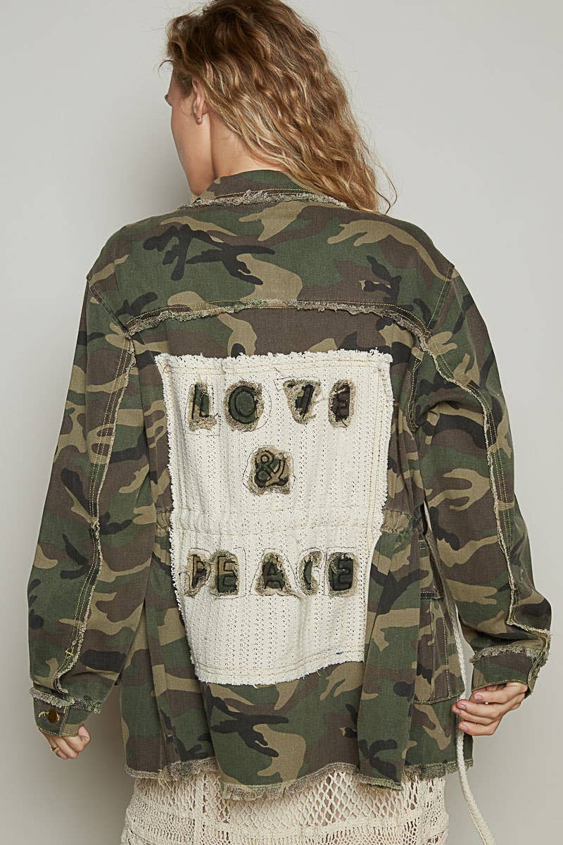 POL: Woodsy Wonder Camo Jacket