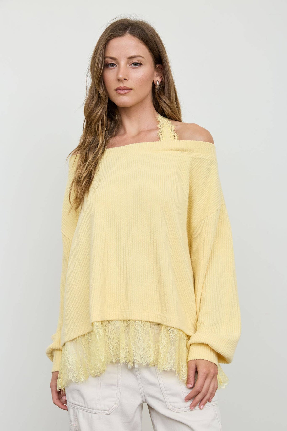 Texas Sun (Yellow) Layered Top