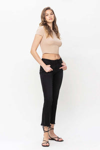 Vervet: Night Out (Black) Crop Jeans