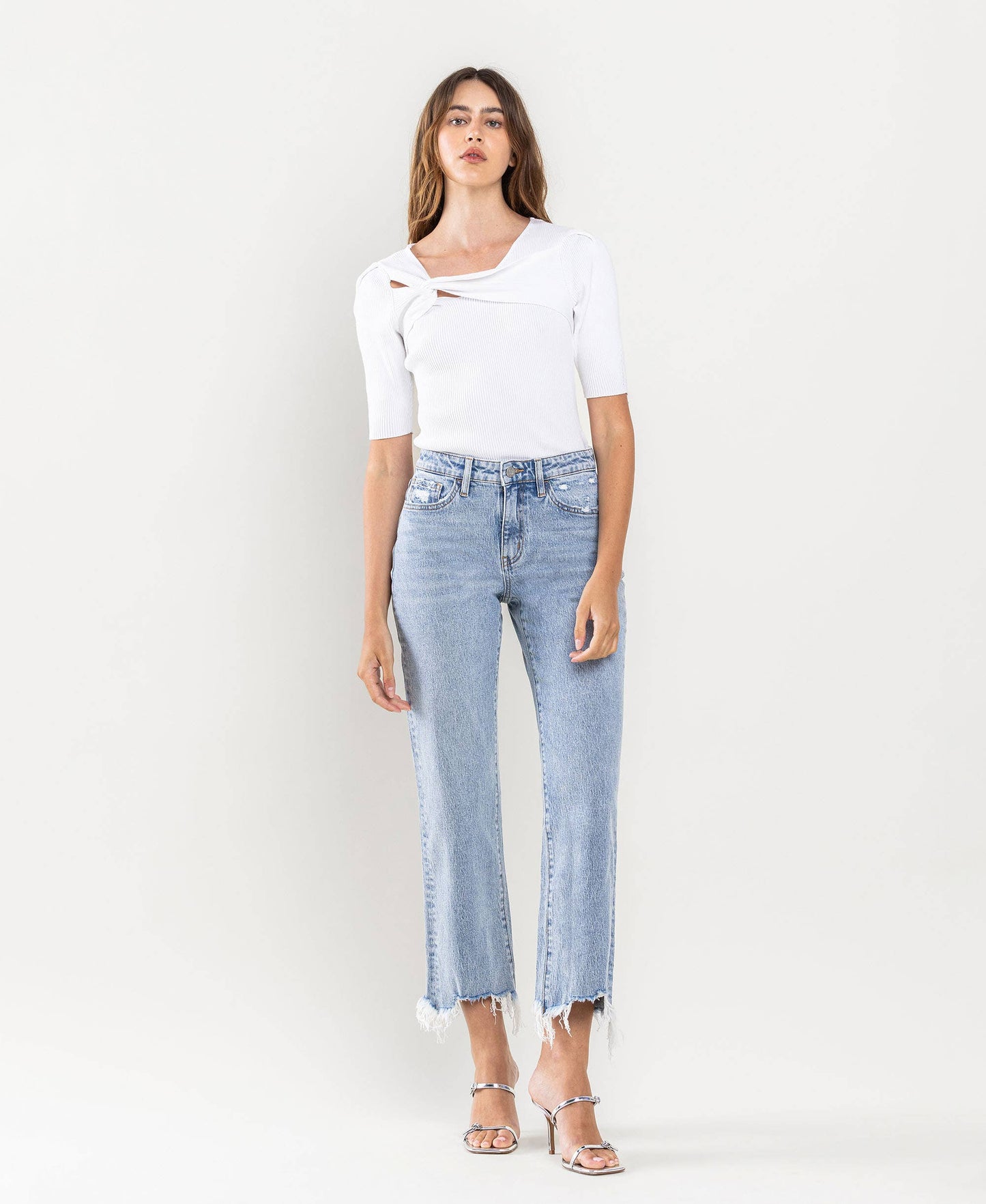 Vervet: 1990's Crop Dad Jeans