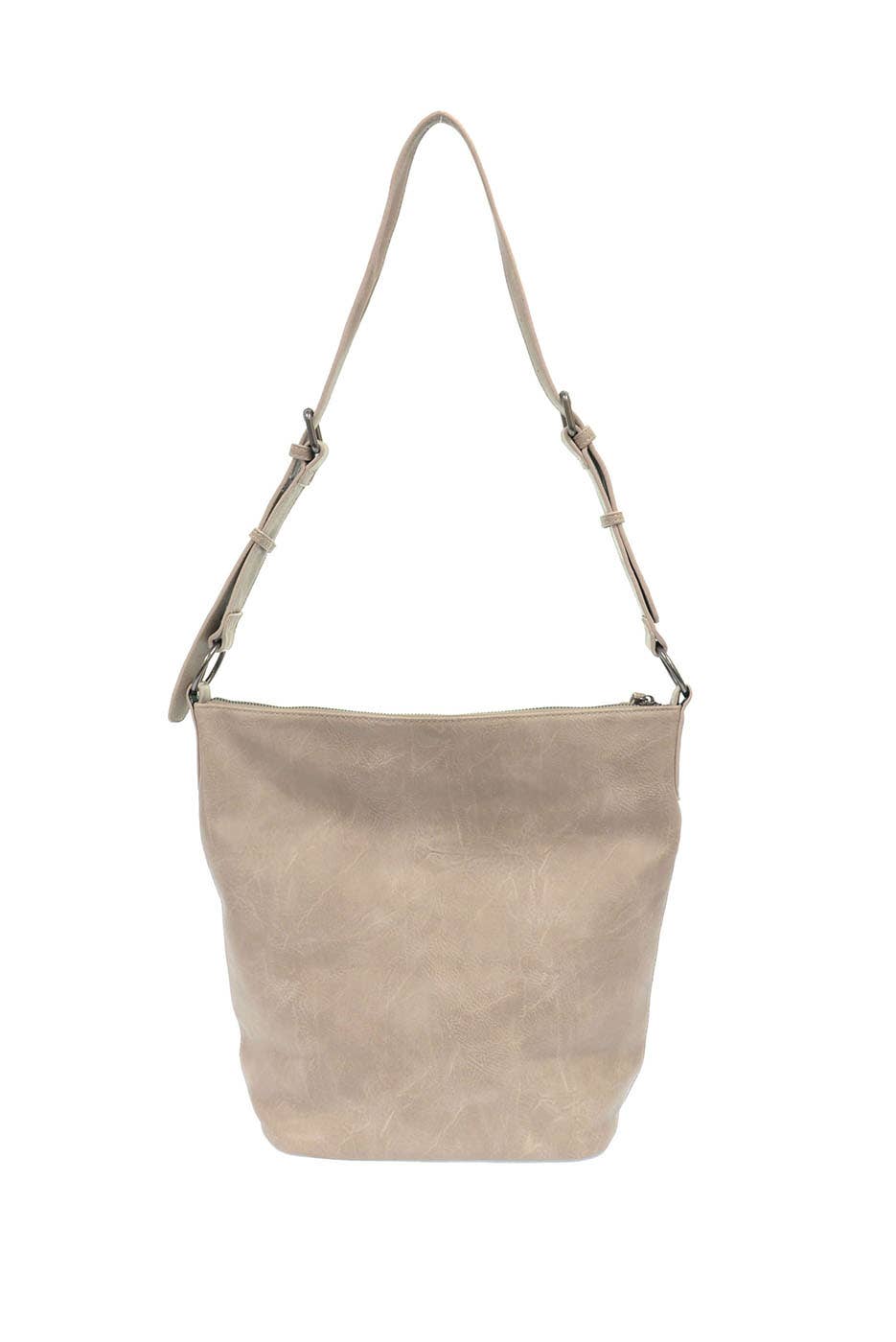 Nori (Flax) Crossbody Bucket Bag