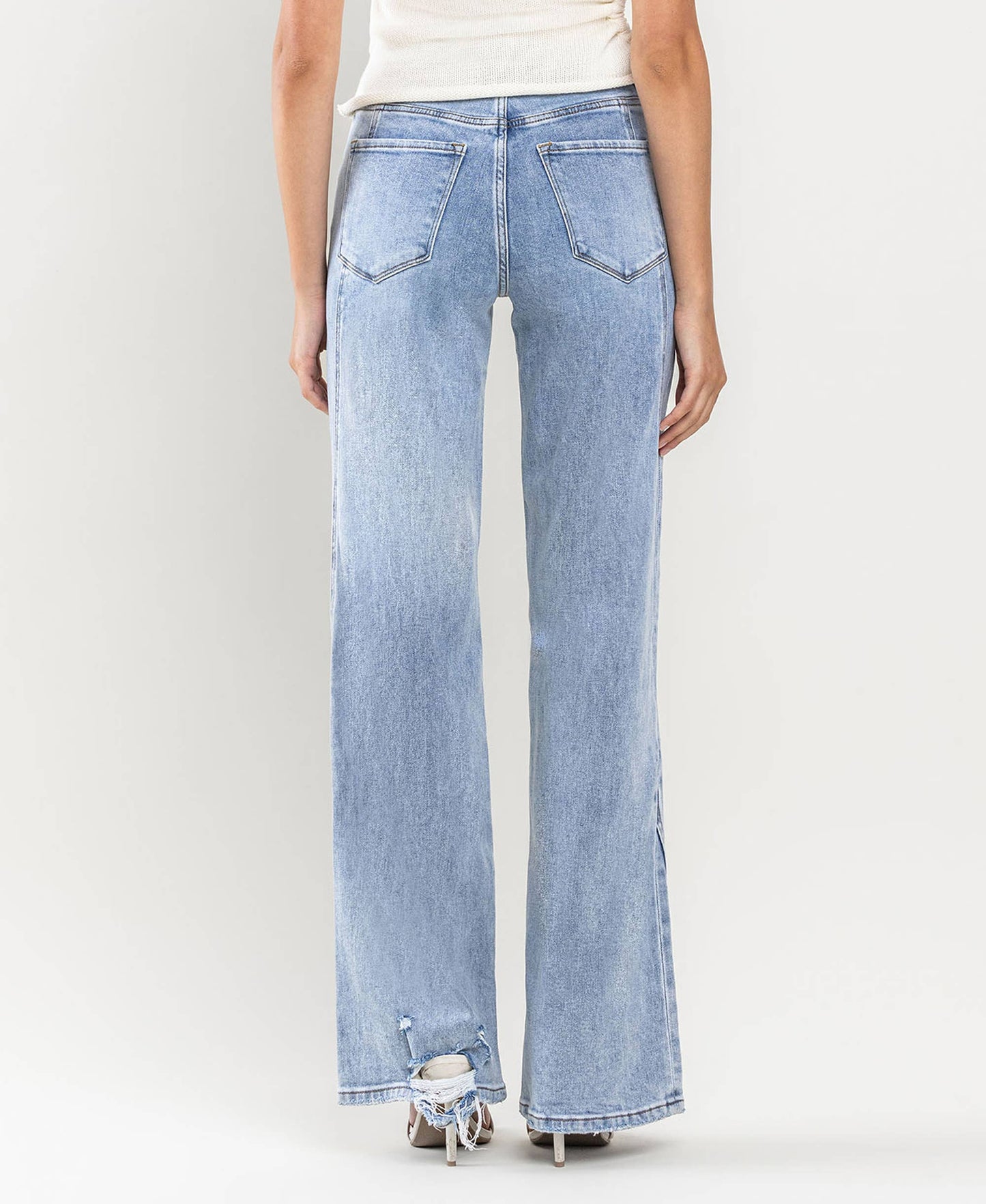 Vervet: So Fresh Wide Leg Jeans