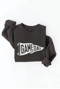 Game Day Penant (Black) Sweatshirt
