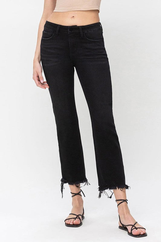 Vervet: Night Out (Black) Crop Jeans