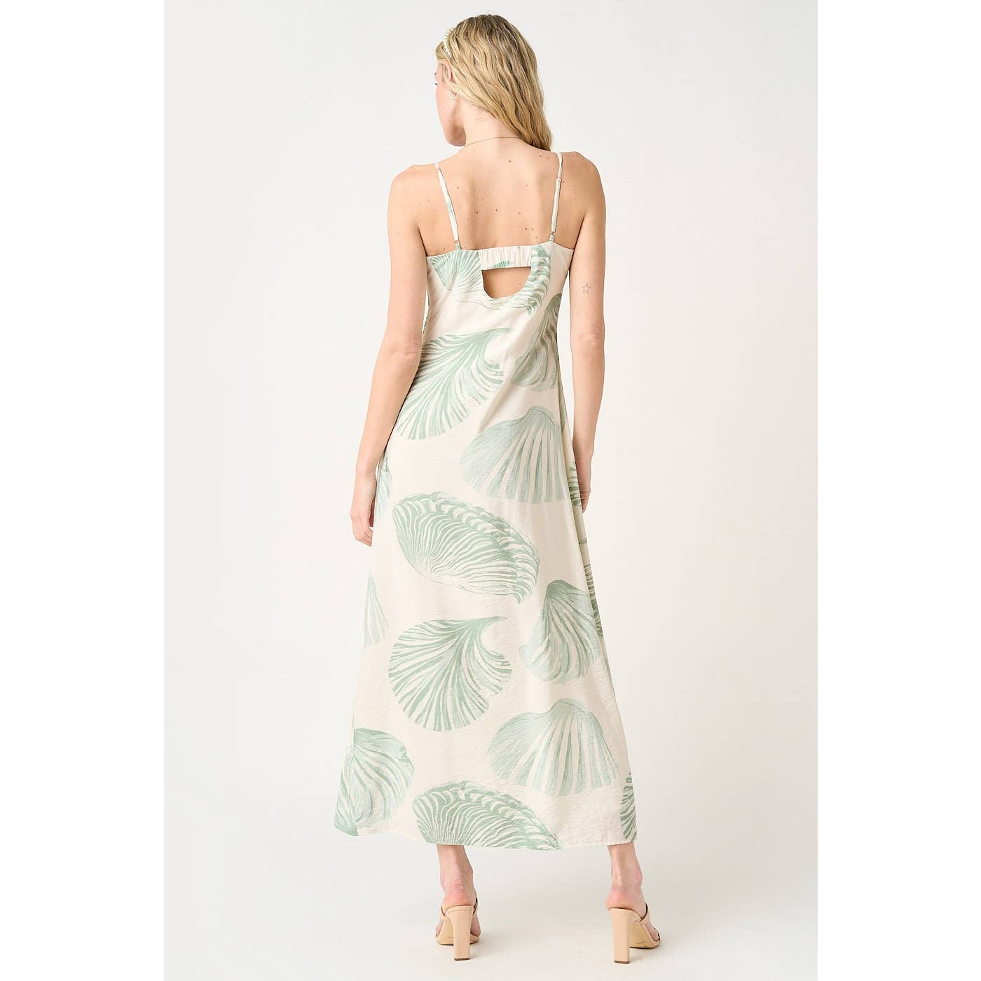 Shell Seeker Tropical Shell Print Dress