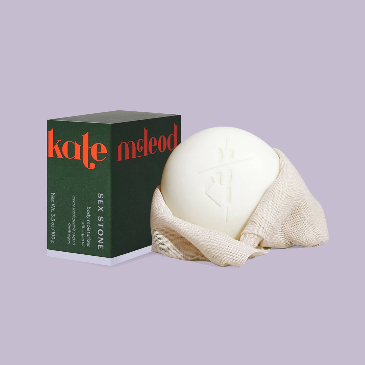 Kate McLeod: Sex Stone | Starter Kit Sensual Massage Bar & Intimacy Oil