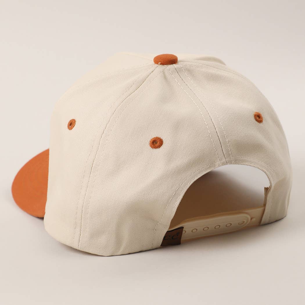 Game Day (D Red) Embroidered Two-Tone Hat