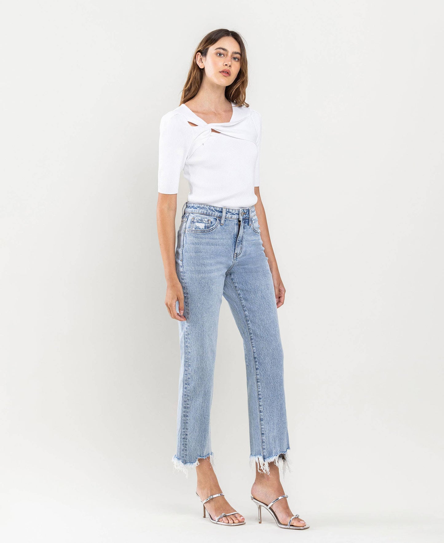 Vervet: 1990's Crop Dad Jeans