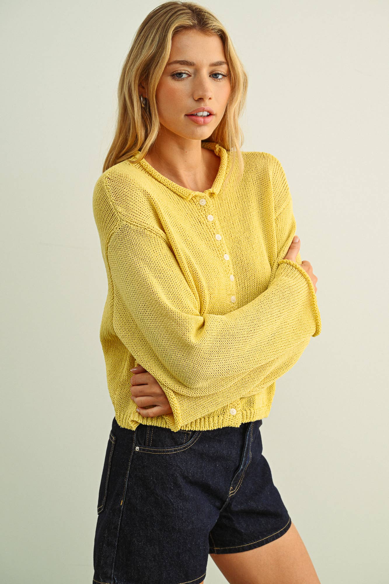 Sweet Lemonade Light Weight Cardigan